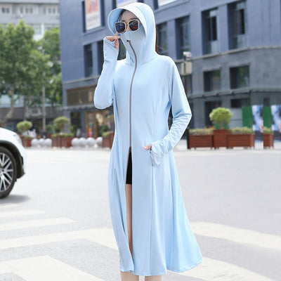 Ropa de Protección Solar en Seda de Hielo - Colores Lisos - Image 25