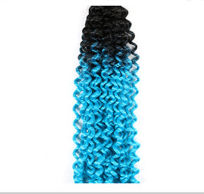 Cabello Crochet Fibra Sintética 14 Pulgadas Efecto Agua Degradado - Image 6