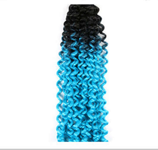 Cabello Crochet Fibra Sintética 14 Pulgadas Efecto Agua Degradado - Image 6