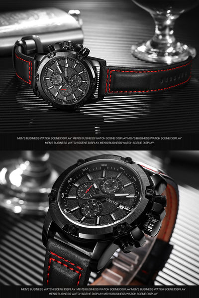 Reloj Multifunción con Calendario para Hombre - Resistente al Agua - Image 14