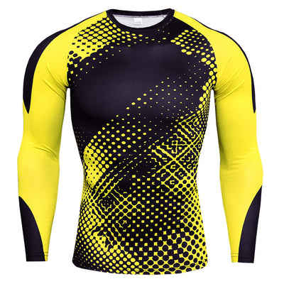 Camiseta Manga Larga Cuello Redondo Slim Fit para Hombre - Image 10