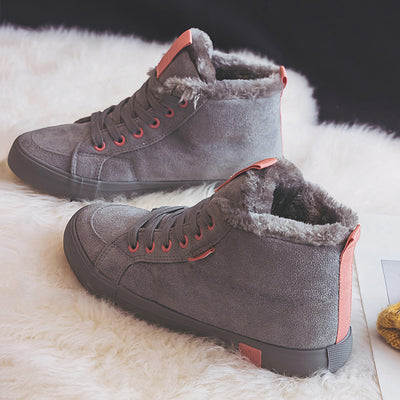 Zapatillas Altas de Algodón para Mujer - Image 11