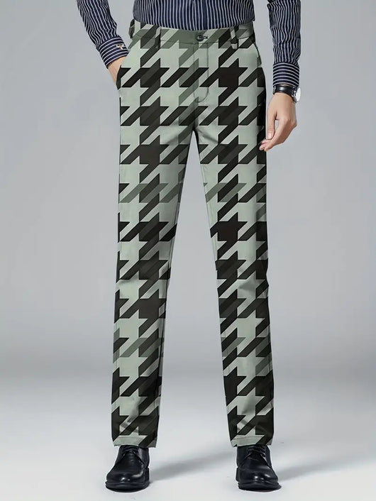 Pantalones de Vestir Slim Fit Clásicos para Hombre - Image 15