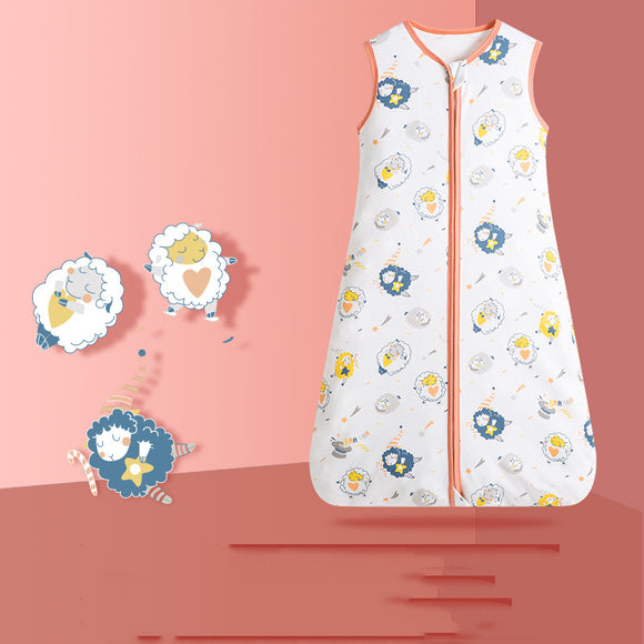 Saco de Dormir Leve para Bebê Menina sem Manga Antipulo Verão