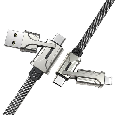 Cable de Carga Rápida 4 en 1 Trenzado Multifunción - Image 7