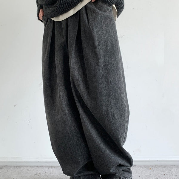 Jeans Vintage Desgastado Invierno Unisex