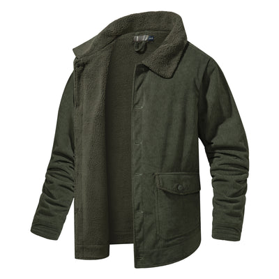 Chaqueta de Cachemira Gruesa para Hombre - Corte Holgado y Casual - Image 2