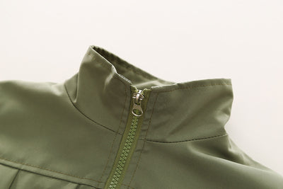 Chaqueta de Trabajo Infantil con Forro Polar y Costuras Reforzadas - Image 11