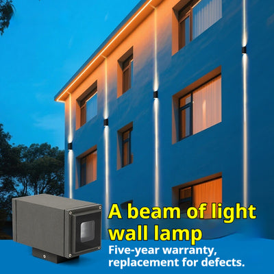 Lámpara de Pared Exterior Doble Cabezal IP65 - Iluminación Impermeable para Fachada