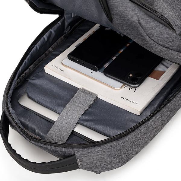 Mochila Ejecutiva Impermeable de Tela Oxford con Gran Capacidad para Laptop