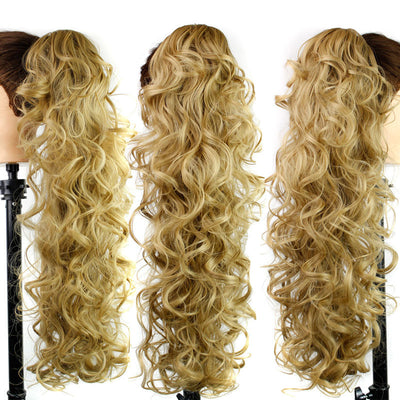 Extensión de Cabello Ondulado con Pinza - Coleta Postiza Fibra Sintética Premium - Image 7