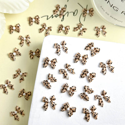 Accesorios de Uñas con Moño Leopardo Maillard - Image 5