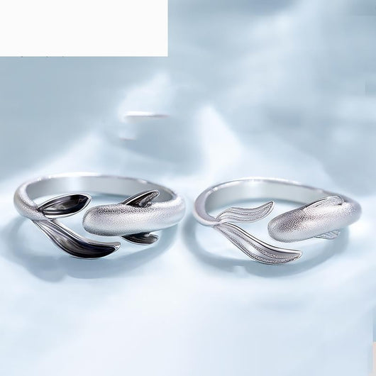 Anillo de Pareja Peces Nadadores - Image 9