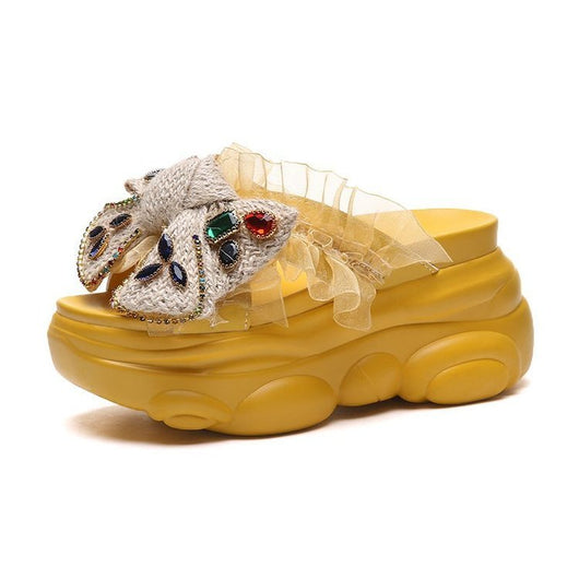 Sandalias Plataforma para Mujer con Moño - Versátiles y Cómodas - Image 8