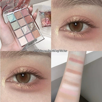 Paleta de Sombras Efecto Agua Ripple para Maquillaje Coreano - Image 5