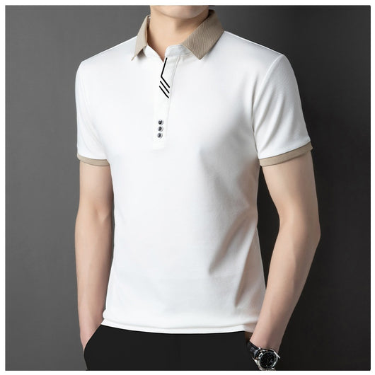 Camiseta Casual Hombre Cuello Solapa - Transpirable y Suave al Tacto - Image 23