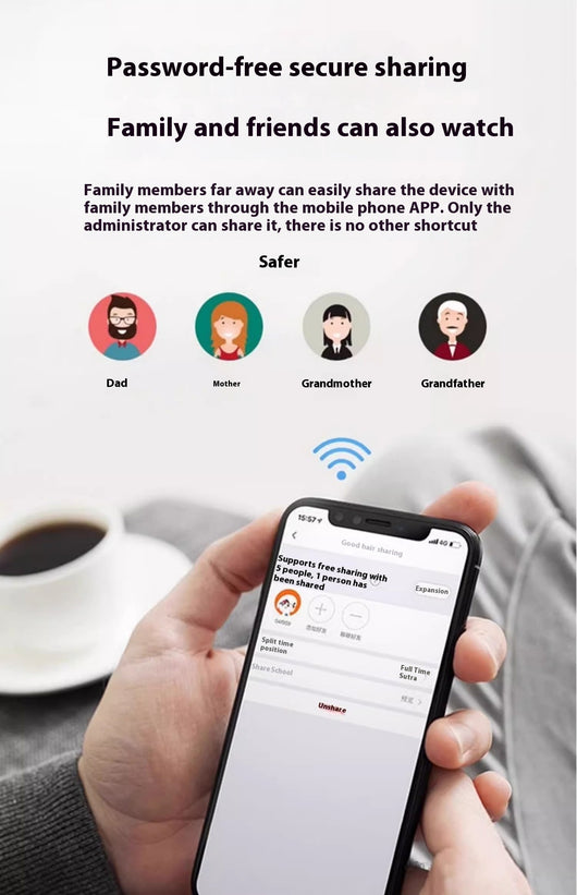 Cámara WiFi de Vigilancia con Batería Recargable y Detección de Movimiento - Image 21