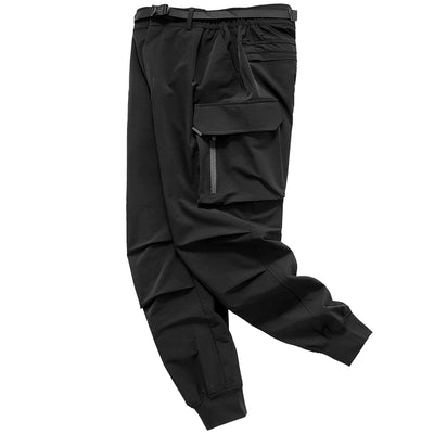 Pantalones de Entrenamiento Hombre Cómodos Ajuste Relajado con Cordón - Image 9