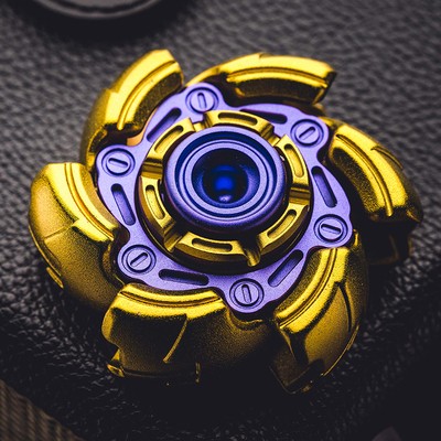 Spinner Antiestrés con Tecnología EVA - Juguete Descompresivo Negro - Image 29