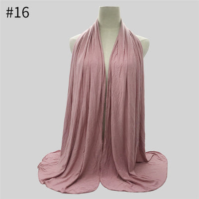 Pañoleta Modal Suave de Colores Sólidos - Image 17