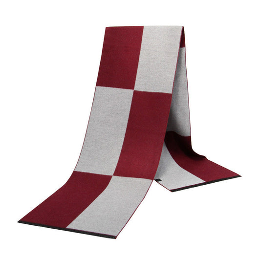 Bufanda Cuadriculada Cálida para Hombre - Diseño Clásico - Image 7