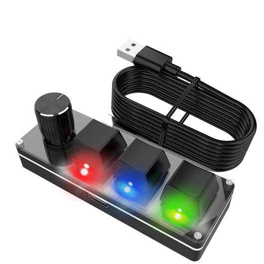 Teclado USB Personalizado para Oficina con 3 Teclas de Atajo Photoshop - Image 5