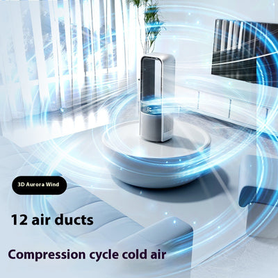 Ventilador Inteligente Sin Aspas con Doble Turbina y Sensor de Temperatura - Image 5