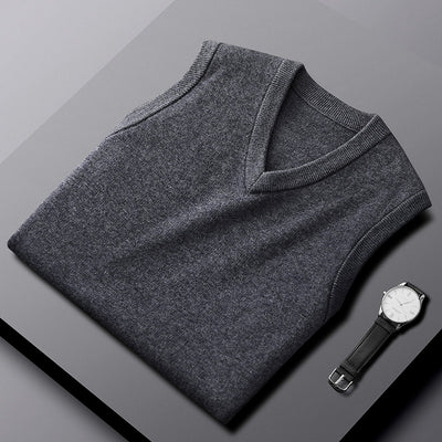 Chaleco de Cachemira para Hombre - Suéter sin Mangas Premium - Image 12