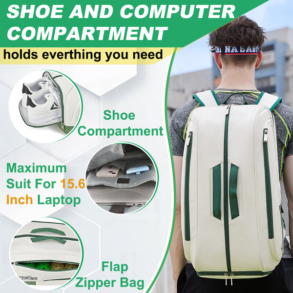 Bolsa Deportiva Multiusos para Tenis con Compartimento para Zapatos