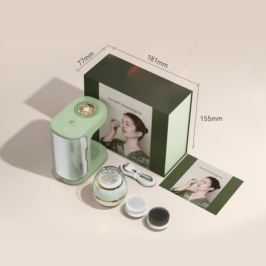 Limpiador Facial Eléctrico con Silicona - Instrumento de Belleza Ultrasónico - Image 5