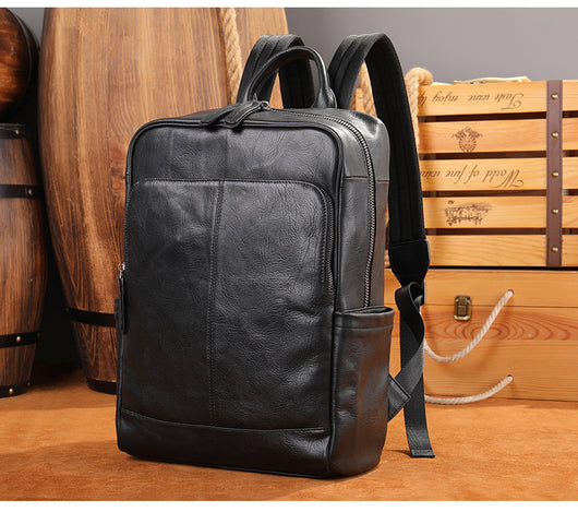 Mochila de Cuero Genuino para Hombre - Estilo Ejecutivo - Image 11