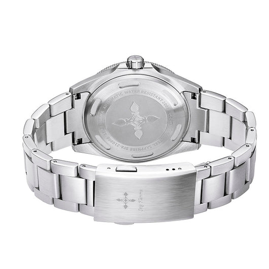 Reloj Hombre Acero Inoxidable Cristal Zafiro Luminoso Resistente al Agua - Image 5