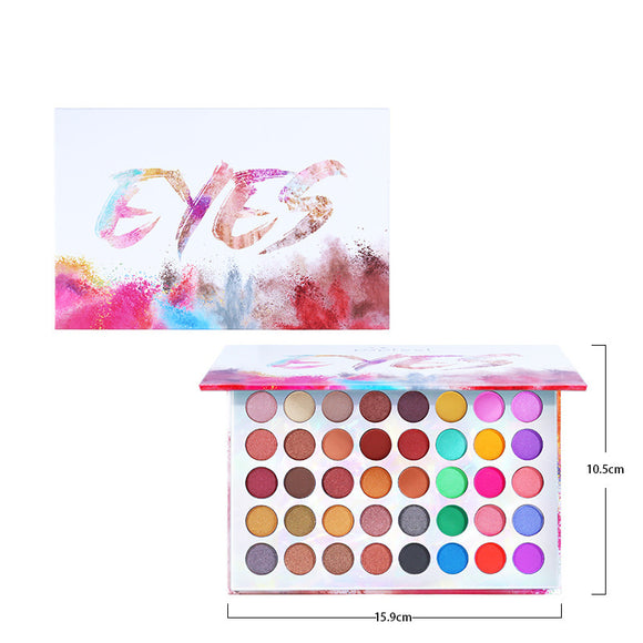 Paleta de Sombras Nacaradas Mate POPFEE