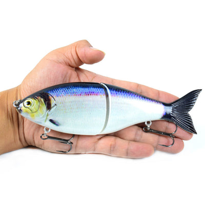 Señuelo Articulado de Metal con Conexión S - Hundible Multi-sección para Pesca - Image 11