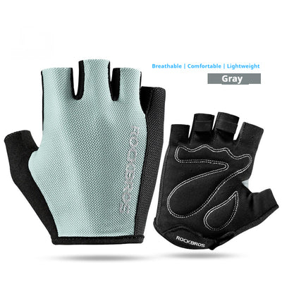 Guantes de Ciclismo Medio Dedo Antideslizantes y Transpirables Unisex - Image 6