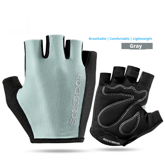 Guantes de Ciclismo Medio Dedo Antideslizantes y Transpirables Unisex - Image 6