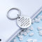 Stainless Steel Thanksgiving Lettering Keychain