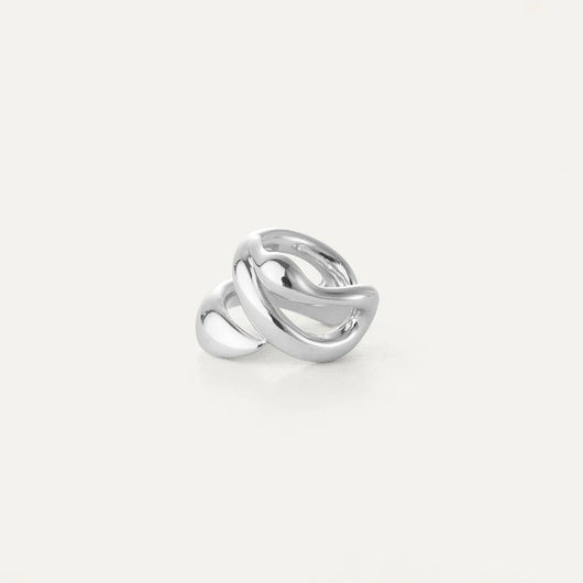 Arete Minimalista Multicapa para Cartílago - Clip Elegante Estilo Francés - Image 7