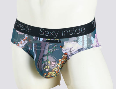 Shorts Deportivos de Seda de Hielo con Estampado - Image 4