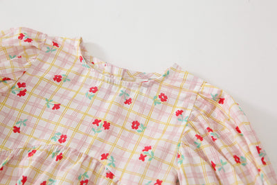 Vestido Infantil Floral Elegante para Niña - Image 19