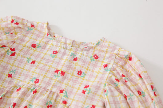 Vestido Infantil Floral Elegante para Niña - Image 19