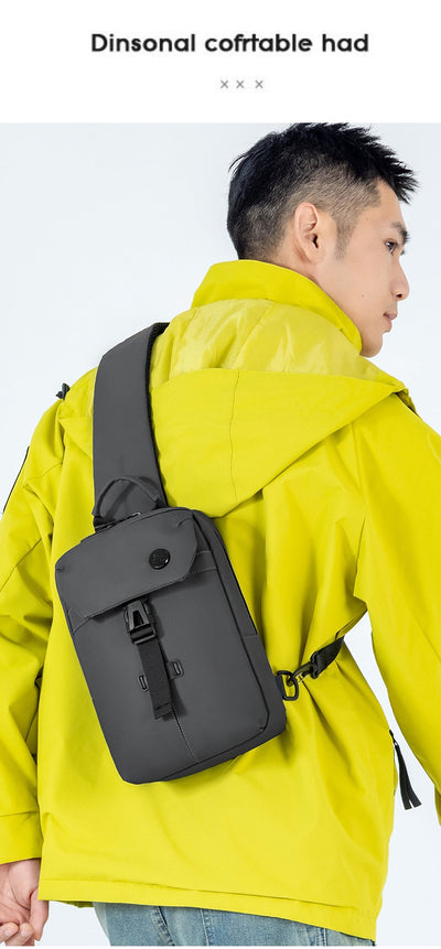 Mochila Casual de Gran Capacidad con Bolsa Pectoral - Diseño Moderno y Funcional - Image 29