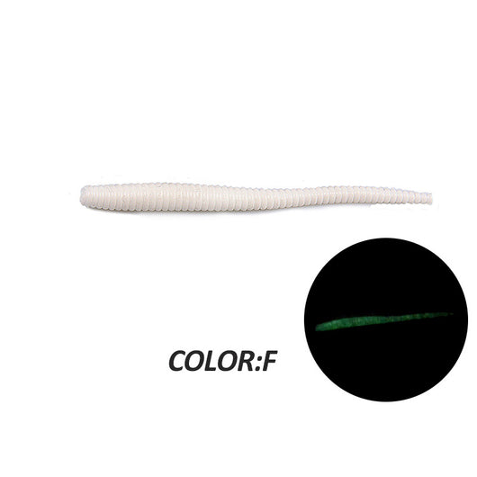 Señuelo de Larva 8cm Acción Suave con Sal - Monocolorado - Image 30