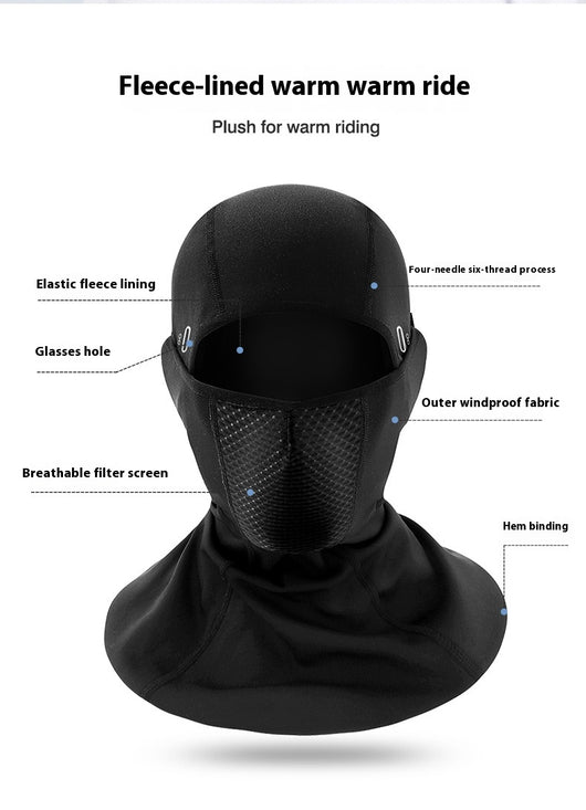 Gorro Térmico Forrado Doble Capa para Ciclismo, Esquí y Motociclismo - Image 19