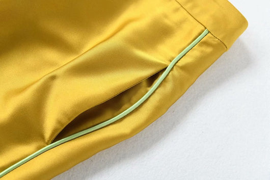 Conjunto Elegante de Abrigo y Pantalón para Mujer - Image 8
