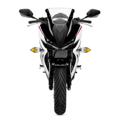 Luces Direccionales LED de Doble Color para Moto con Guía de Luz en Flecha - Image 3