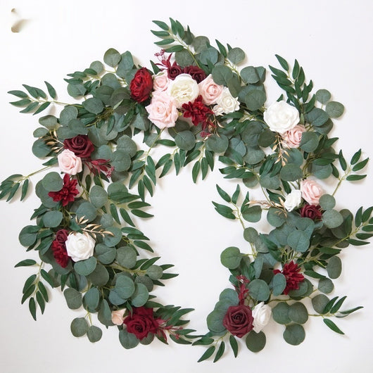 Arreglo Floral de Ratán Rosa para Decoración de Hoteles - Image 2