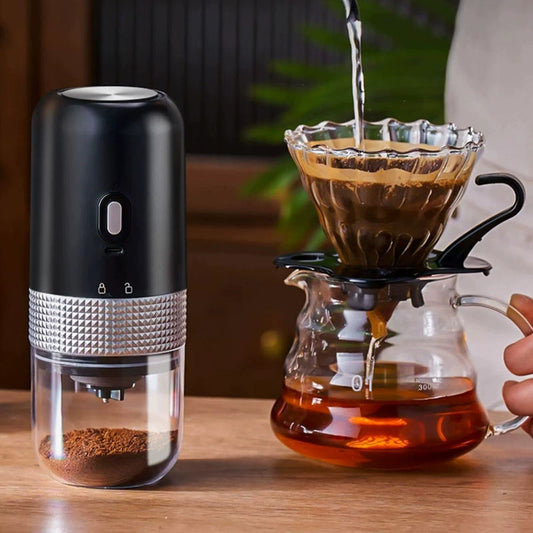 Molinillo de Café Eléctrico Portátil con Carga USB