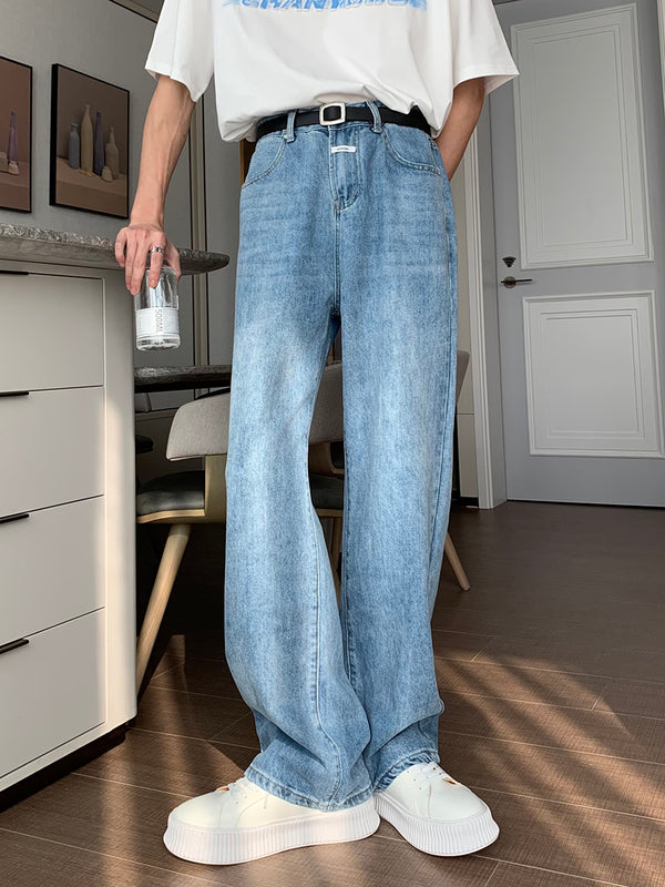 Pantalones Vaqueros Holgados Casual para Hombre