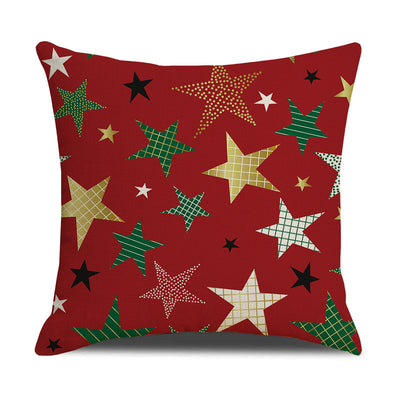 Funda de Cojín de Lino para Navidad - Image 14